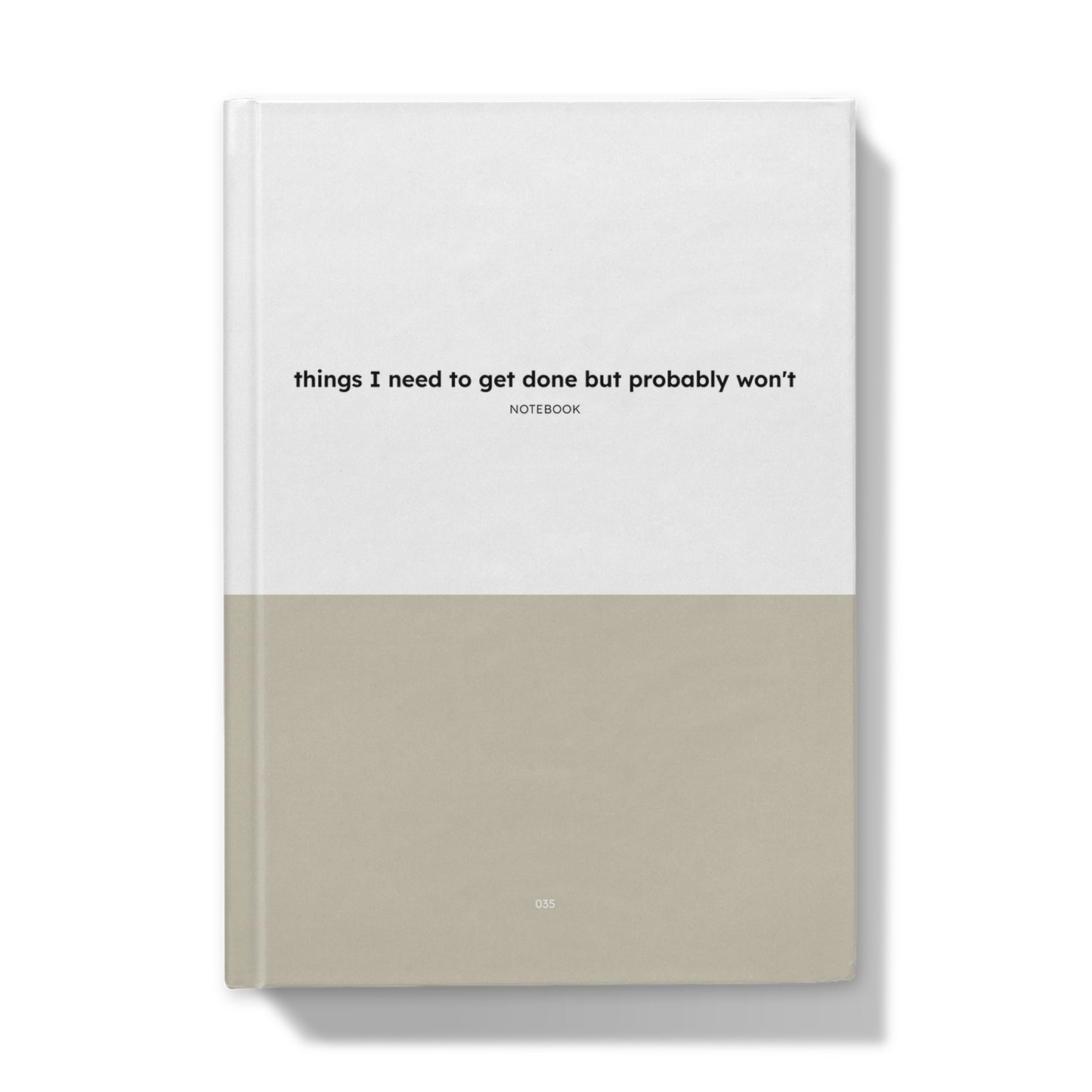 A5 Notebook - things I need to get done but probably won't-Jason Groom Designs