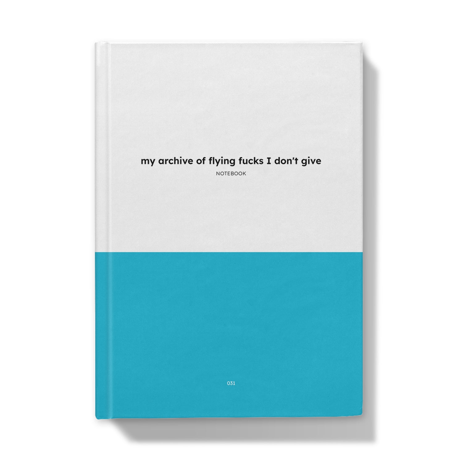 A5 Notebook - my archive of flying fucks I don't give-Jason Groom Designs