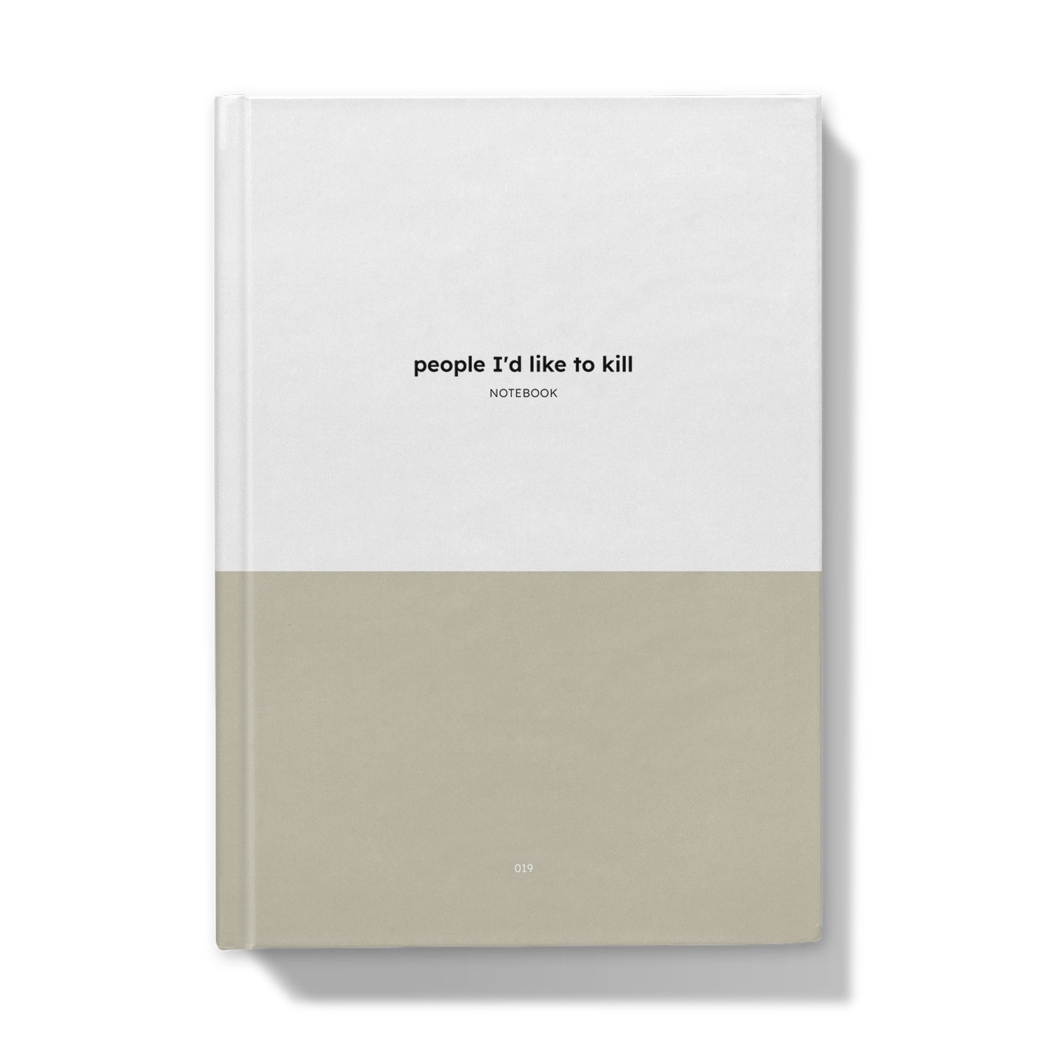 A5 Notebook - people I'd like to kill-Jason Groom Designs