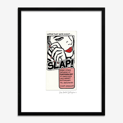 Slap - Photographic Print of Rave Flyer