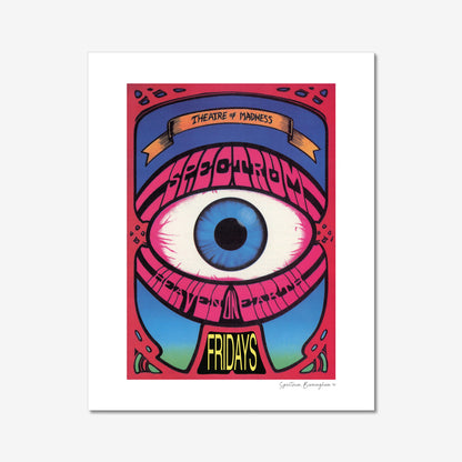 Spectrum - Photographic Print of Rave Flyer